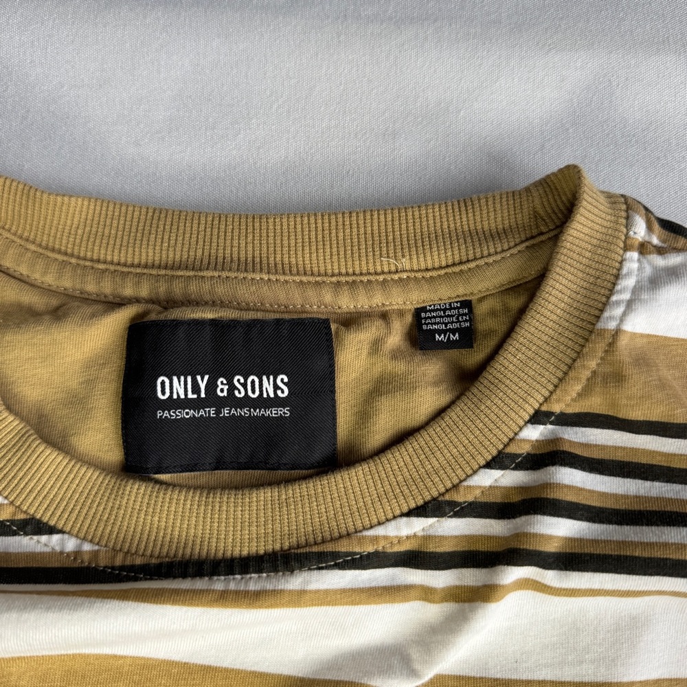 Yellow & Black Striped T-shirt - Picture 2 of 4